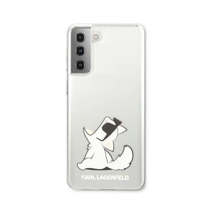Karl Lagerfeld KLHCS21MCFNRC S21+ G996 deklas skaidrus Choupette Fun