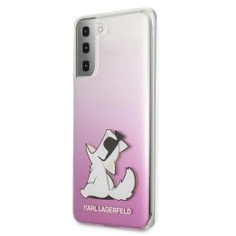 Karl Lagerfeld KLHCS21MCFNRCPI S21+ G996 deklas różowy/pink Choupette Fun
