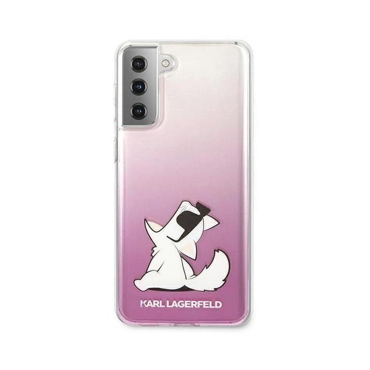 Karl Lagerfeld KLHCS21MCFNRCPI S21+ G996 deklas różowy/pink Choupette Fun