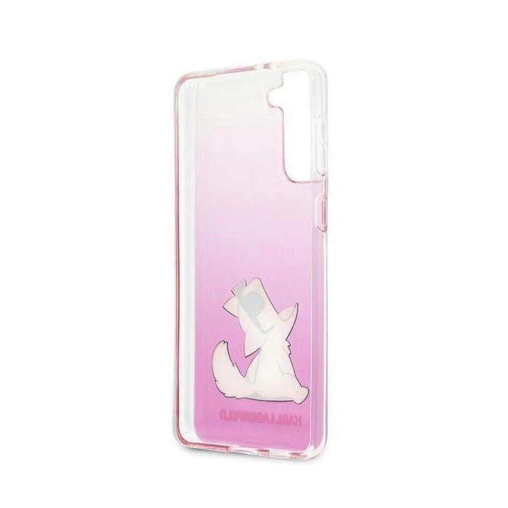 Karl Lagerfeld KLHCS21MCFNRCPI S21+ G996 deklas różowy/pink Choupette Fun