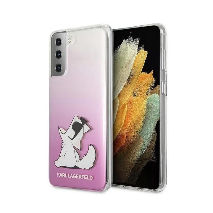 Karl Lagerfeld KLHCS21MCFNRCPI S21+ G996 deklas różowy/pink Choupette Fun