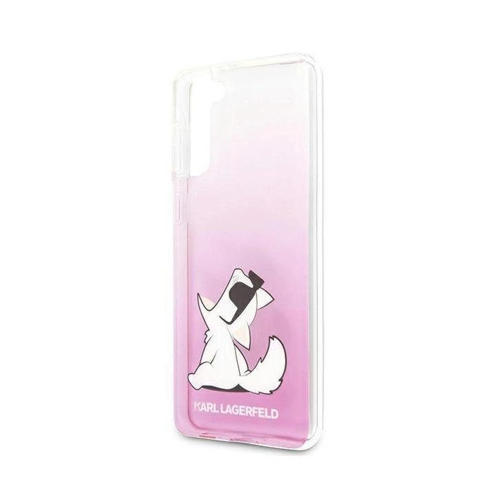 Karl Lagerfeld KLHCS21MCFNRCPI S21+ G996 deklas różowy/pink Choupette Fun