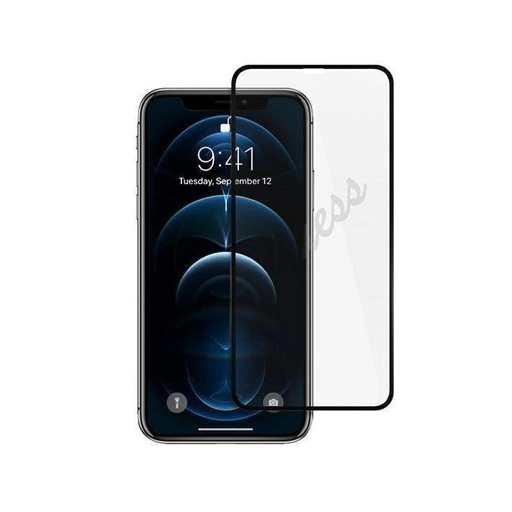 Guess grūdintas stiklas GUSPP12SSLTR iPhone 12 mini 5,4 Derliaus magijos logotipas