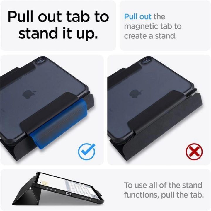 Spigen ULTRA HYBRID PRO IPAD AIR 4 2020 / 5 2022 BLACK