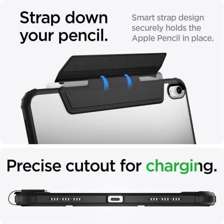 Spigen ULTRA HYBRID PRO IPAD AIR 4 2020 / 5 2022 BLACK