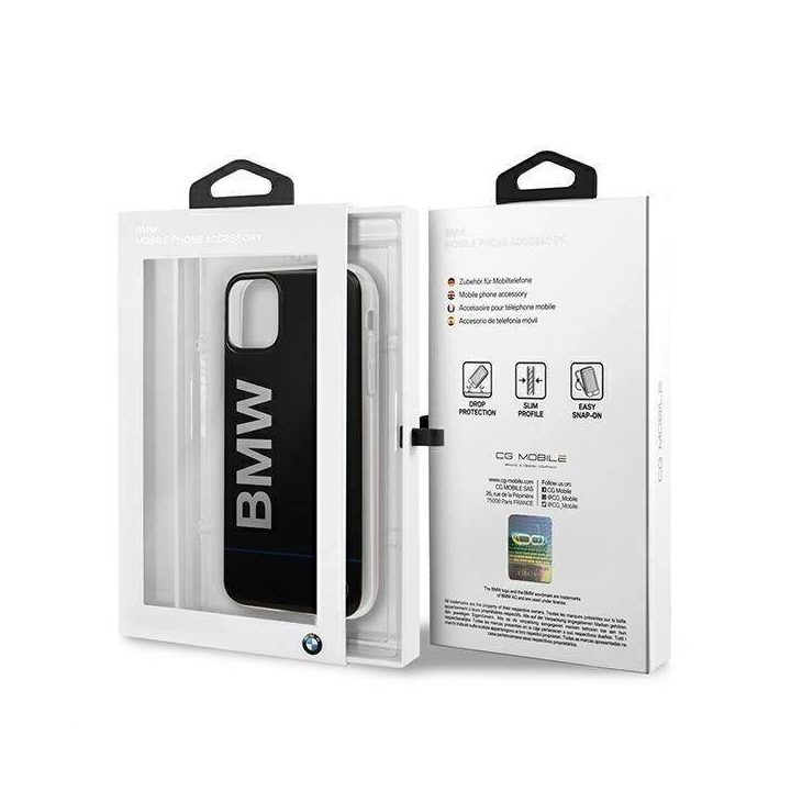 Dėklas BMW BMHCN58PCUBBK iPhone iPhone 11 Pro 5,8 Juodos spalvos/juodas deklas su atspausdintu logotipu