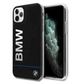 Dėklas BMW BMHCN65PCUBBK iPhone 11 Pro Max 11 6,5 Juodos spalvos/juodas deklas su atspausdintu logotipu