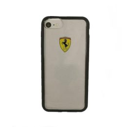 Ferrari deklas FEHCRFP7BK iPhone 7/8 / SE 2020 / SE 2022 skaidrus/juodas