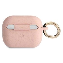 Guess GUAPSGGEP AirPods Pro dangtelis rožinis/rožinis Silikono blizgučiai