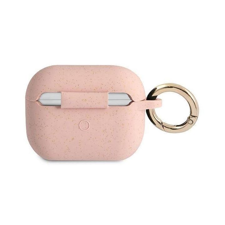 Guess GUAPSGGEP AirPods Pro dangtelis rožinis/rožinis Silikono blizgučiai