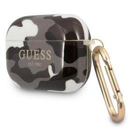 Guess GUAPUCAMG AirPods Pro dangtelis juodas/juodas Camo kolekcija