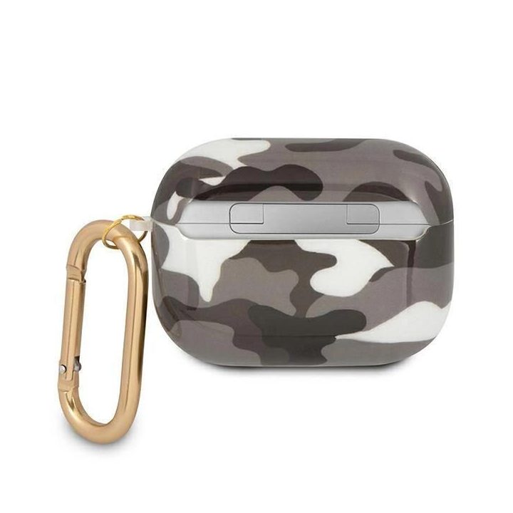 Guess GUAPUCAMG AirPods Pro dangtelis juodas/juodas Camo kolekcija