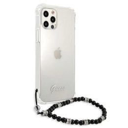 Guess GUHCP12LKPSBK iPhone 12 Pro Max 6.7 permatomas deklas Black Pearl