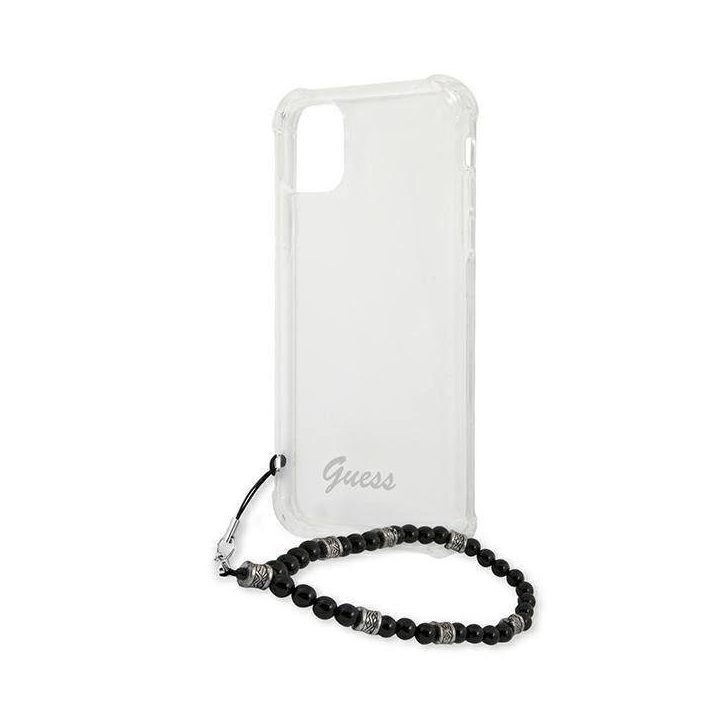 Guess GUHCP12LKPSBK iPhone 12 Pro Max 6.7 permatomas deklas Black Pearl