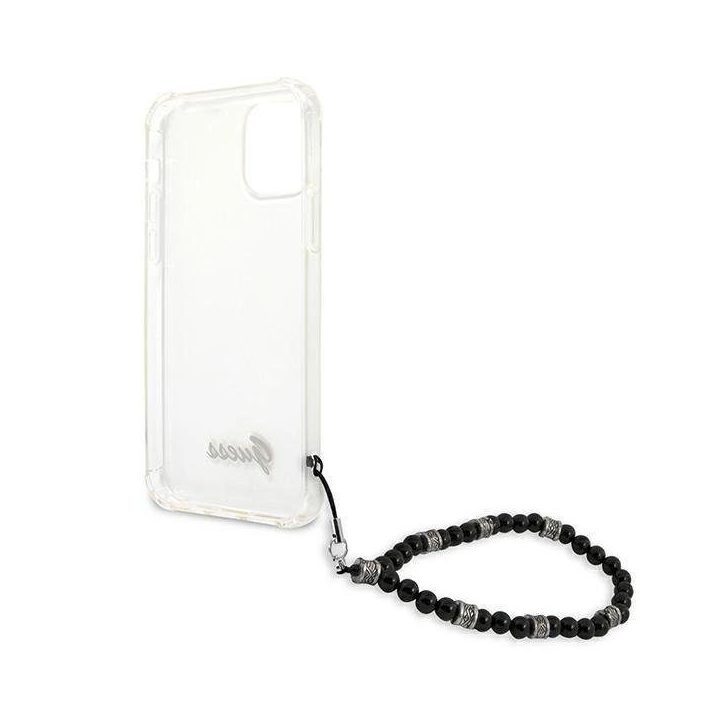 Guess GUHCP12LKPSBK iPhone 12 Pro Max 6.7 permatomas deklas Black Pearl