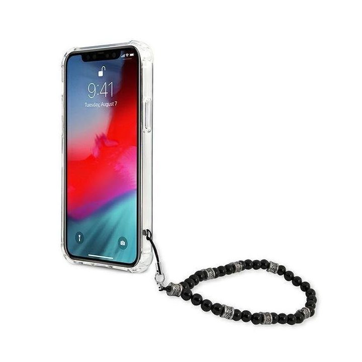 Guess GUHCP12LKPSBK iPhone 12 Pro Max 6.7 permatomas deklas Black Pearl