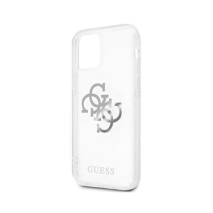 Guess GUHCP12LKS4GSI iPhone 12 Pro Max 6.7 permatomas deklas 4G Silver Charms Collection