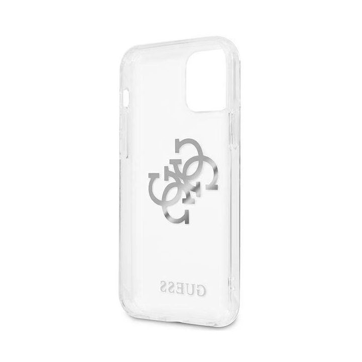 Guess GUHCP12LKS4GSI iPhone 12 Pro Max 6.7 permatomas deklas 4G Silver Charms Collection