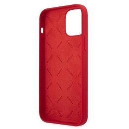 Guess GUHCP12LLSPEWRE iPhone 12 Pro Max 6.7 raudonas/raudonas deklas Peony Collection