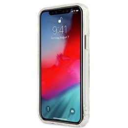 Guess GUHCP12MKTRSVGO iPhone 12/12 Pro 6.1 permatomas deklas Vintage Script Gold