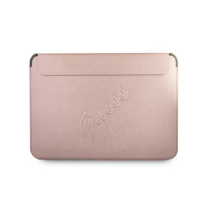 Guess Rankovė GUCS13PUSASPI 13 pink/pink Saffiano Script