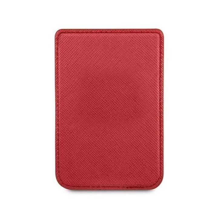 Guess Piniginė Kortelės lizdas GUWMSSASLRE MagSafe Saffiano raudona/raudona