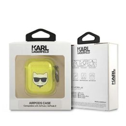 Karl Lagerfeld KLA2UCHFY AirPods dangtelis geltonas/ geltonas Choupette