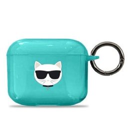 Karl Lagerfeld KLA3UCHFL AirPods 3 dangtelis mėlynas/mėlynas Choupette