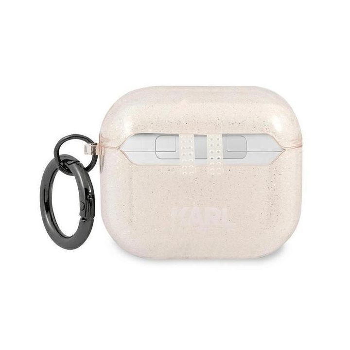 Karl Lagerfeld KLA3UCHGD AirPods 3 dangtelis Glitter Choupette