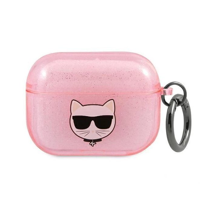 Karl Lagerfeld KLA3UCHGP AirPods 3 dangtelis Glitter Choupette