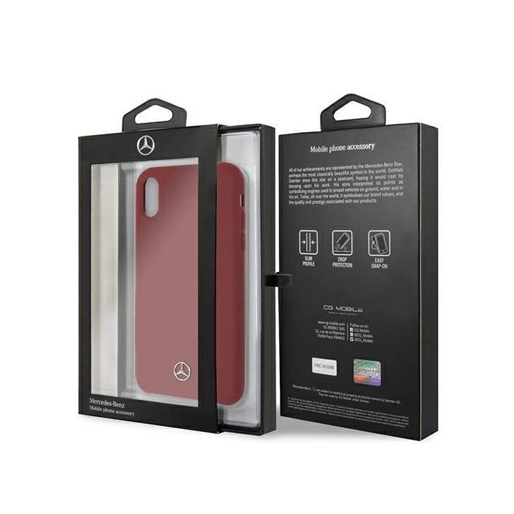 Mercedes MEHCI61SILRE iPhone Xr deklas Silikono linija