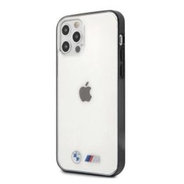 Dėklas BMW BMHCP12LMBTOK iPhone 12 Pro Max 6,7 skaidrus deklas Sandblast