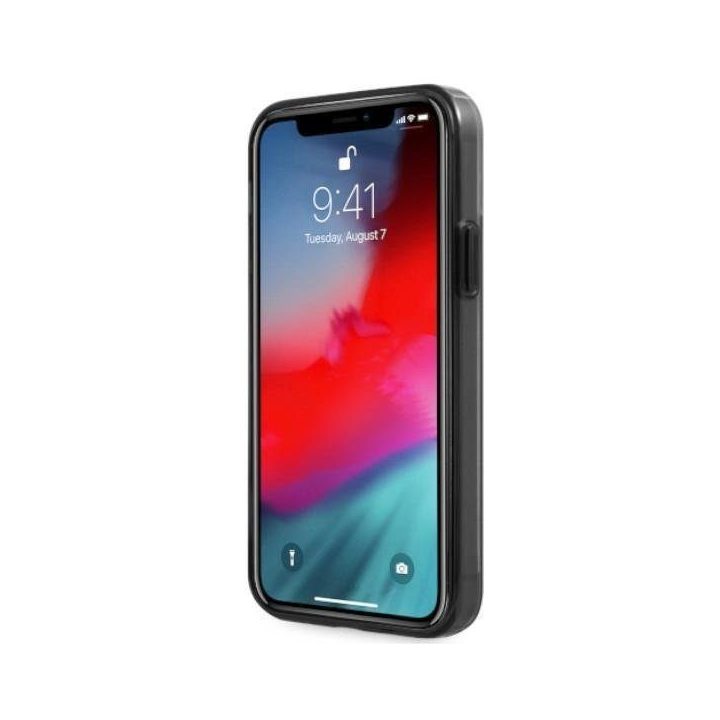 Dėklas BMW BMHCP12LMBTOK iPhone 12 Pro Max 6,7 skaidrus deklas Sandblast