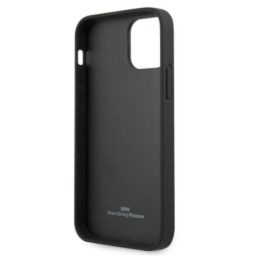 Dėklas BMW BMHCP12LRSPPR iPhone 12 Pro Max 6,7 czerwony/red deklas Leather Curve Perforate