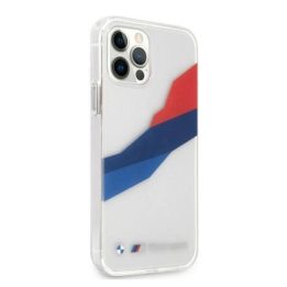 Dėklas BMW BMHCP12LSKTGT iPhone 12 Pro Max 6,7 skaidrus deklas Motorsport Tricolor