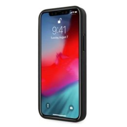 Dėklas BMW BMHCP12MRSPPR iPhone 12/12 Pro 6,1 deklas Leather Curve Perforate