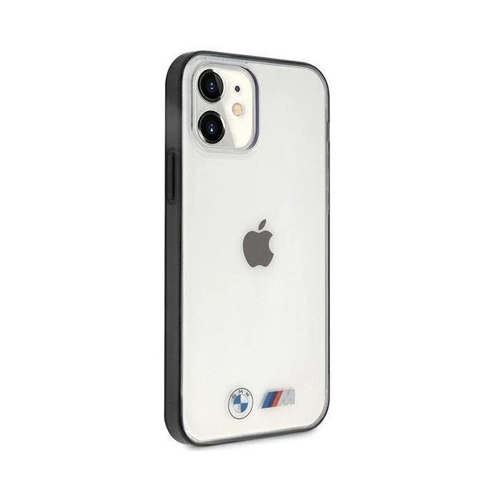 Dėklas BMW BMHCP12SMBTOK iPhone 12 mini 5,4 skaidrus deklas Sandblast