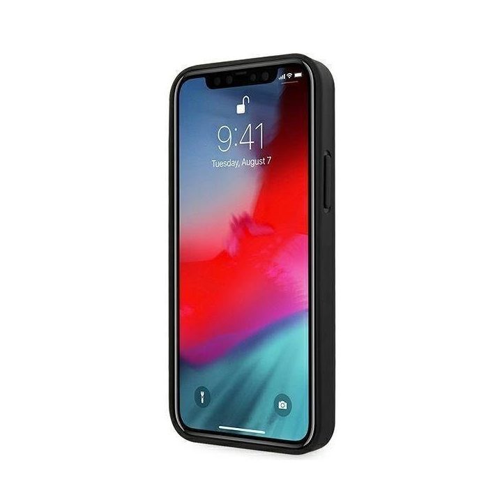 Mercedes MEHCP12SCDOBK iPhone 12 mini 5,4 juodas deklas Odinis perforuotas plotas