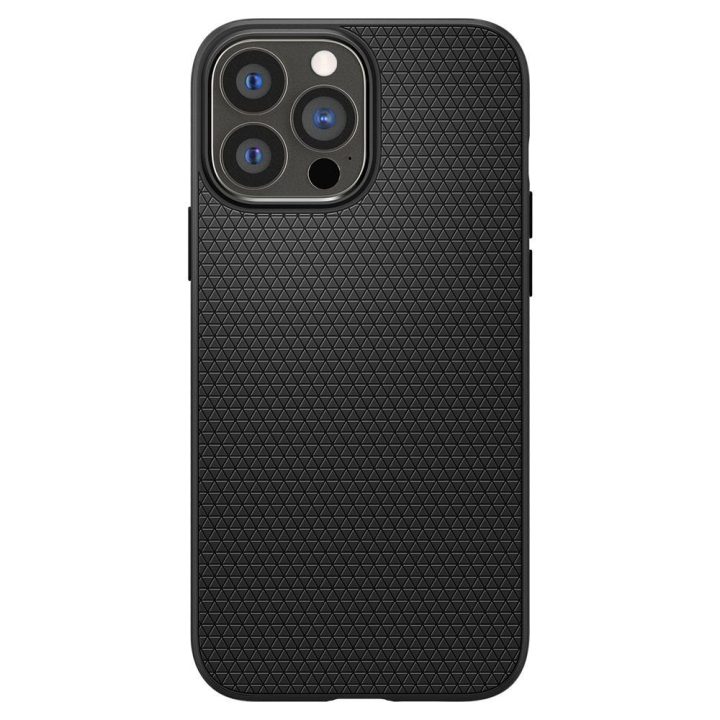 Spigen LIQUID AIR IPHONE 13 PRO MATINĖS BLACK spalvos