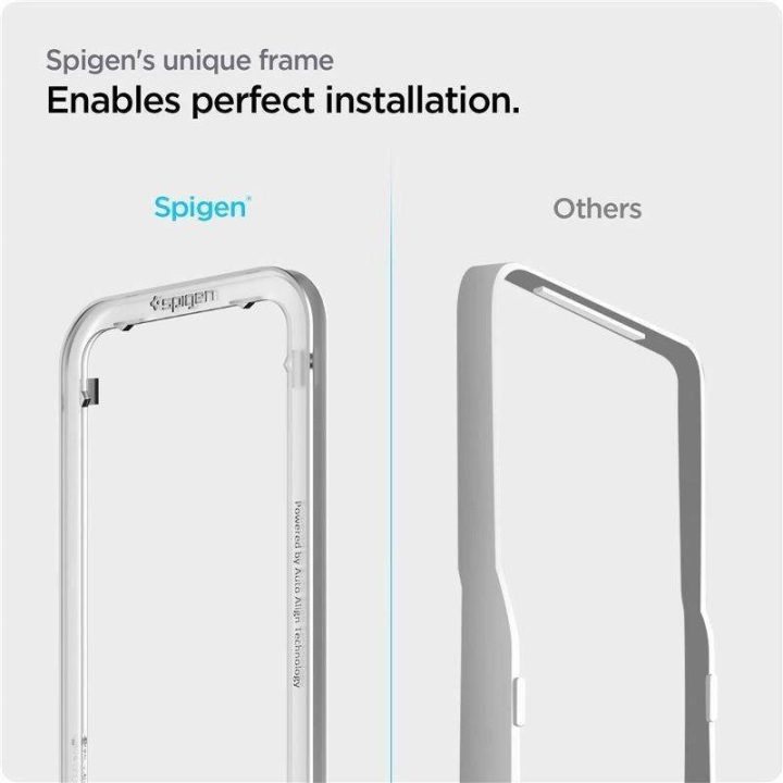 Spigen ALM GLASS FC IPHONE 13 / 13 PRO / 14 BLACK