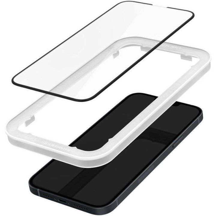 Spigen ALM GLASS FC IPHONE 13 / 13 PRO / 14 BLACK