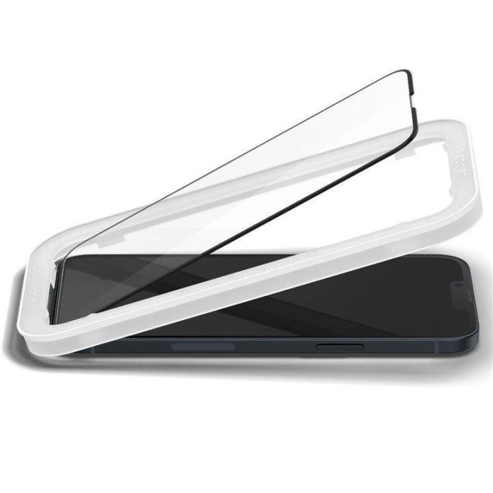 Spigen ALM GLASS FC IPHONE 13 / 13 PRO / 14 BLACK