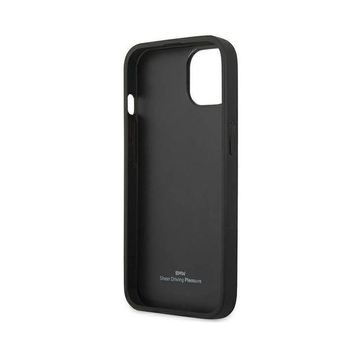 Dėklas BMW BMHCP13SRSPPR iPhone 13 mini 5,4 czerwony/red deklas Leather Curve Perforate