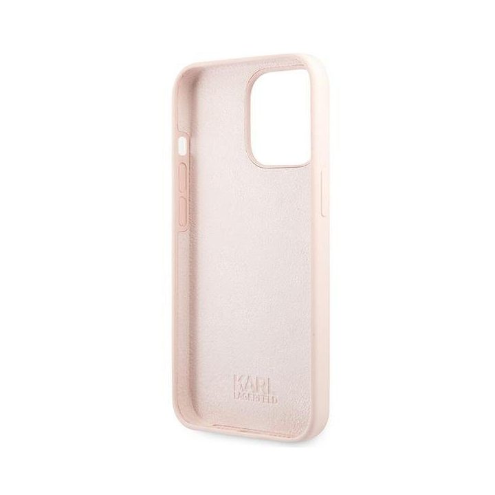 Karl Lagerfeld KLHCP13LSSKCI iPhone 13 Pro / 13 6.1 deklas Silikonas Karl & Choupette