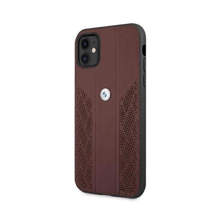 Dėklas BMW BMHCN61RSPPR iPhone 11 6,1 / Xr deklas Odinis Curve Perforate