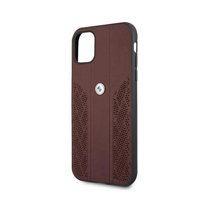 Dėklas BMW BMHCN61RSPPR iPhone 11 6,1 / Xr deklas Odinis Curve Perforate