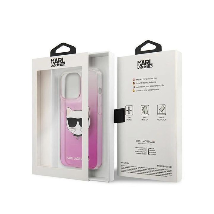 Karl Lagerfeld KLHCP13XCTRP iPhone 13 Pro Max 6,7 deklas Choupette Head