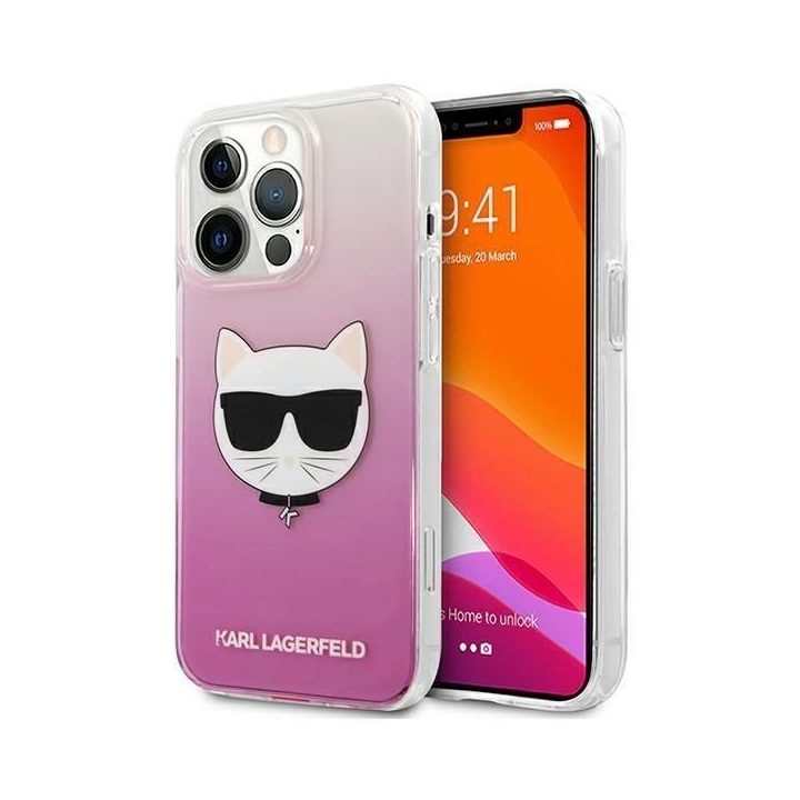 Karl Lagerfeld KLHCP13XCTRP iPhone 13 Pro Max 6,7 deklas Choupette Head