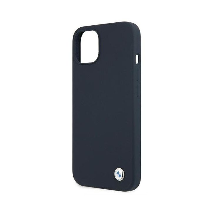 Dėklas BMW BMHCP13SSILNA iPhone 13 mini 5.4 granatowy/navy deklas Silikoninis parašas