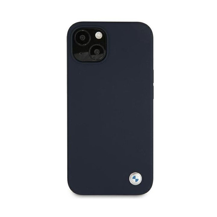 Dėklas BMW BMHCP13SSILNA iPhone 13 mini 5.4 granatowy/navy deklas Silikoninis parašas